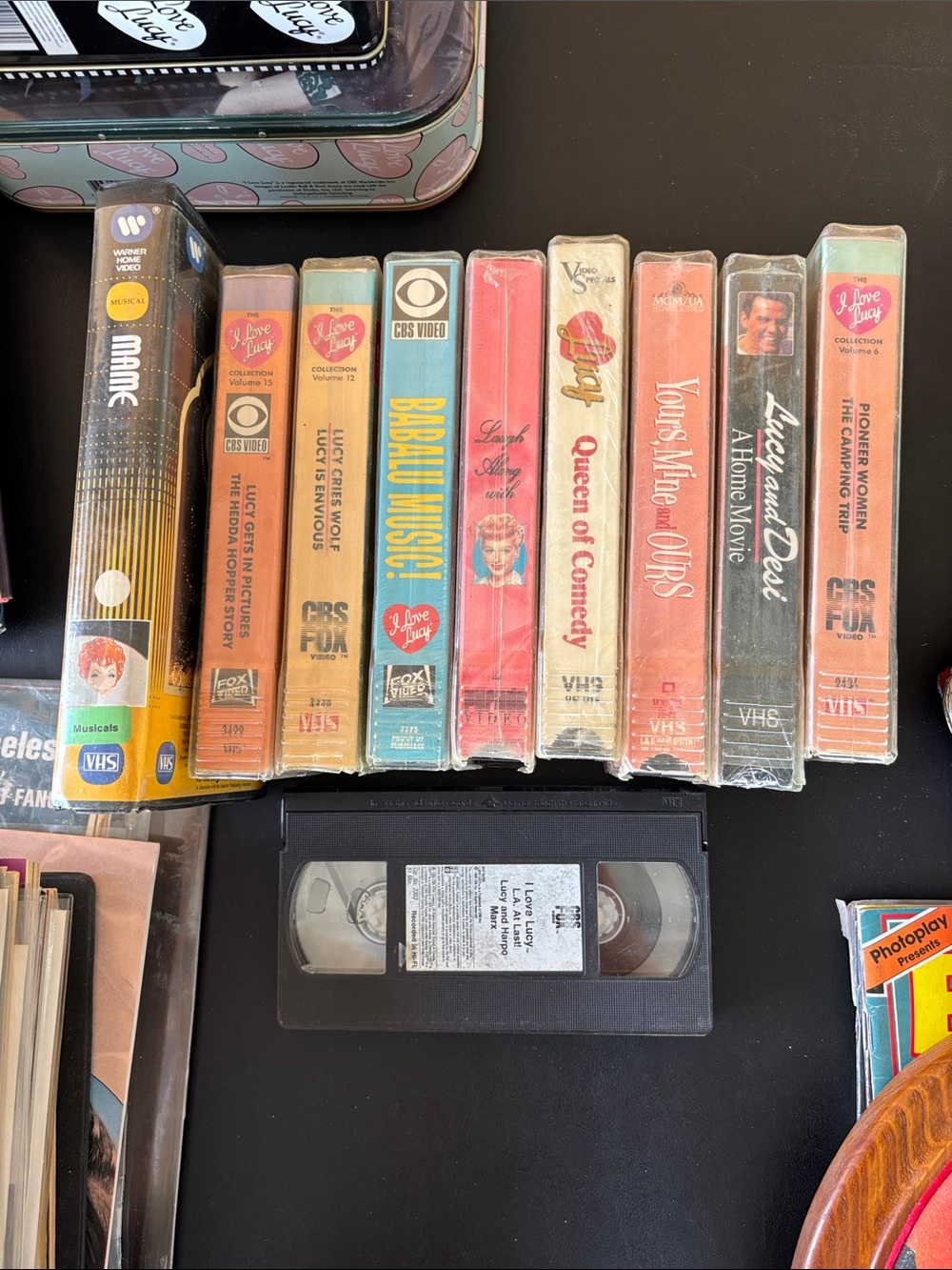 I Love Lucy VHS Tape Collection - Assorted Colors